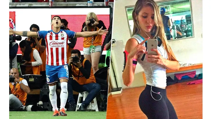 Alan Pulido e Ileana Salas se muestran muy enamorados.