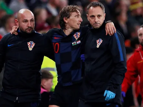 ¿Llega al Clásico? Real Madrid publicó un parte médico por la lesión de Luka Modrić