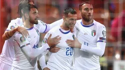 El rey del Grupo J: Italia goleó 5 a 0 a Liechtenstein y continúa en lo más alto con puntaje perfecto