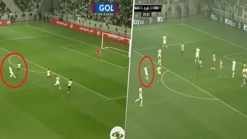 Error de Murillo en la salida más descuido de Ospina y Argelia ya gana 2-0