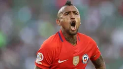 Arturo Vidal festejó el triunfo de la selección chilena en Instagram
