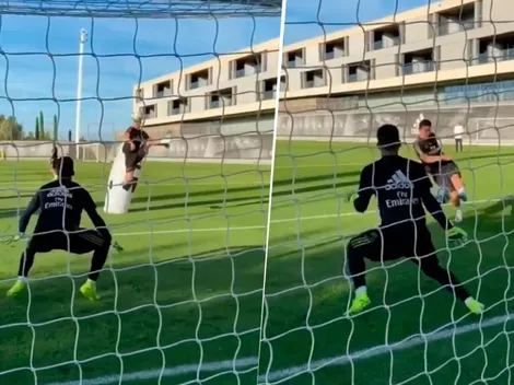 "Control y golazo al estilo James", el último video que subió Real Madrid a Instagram