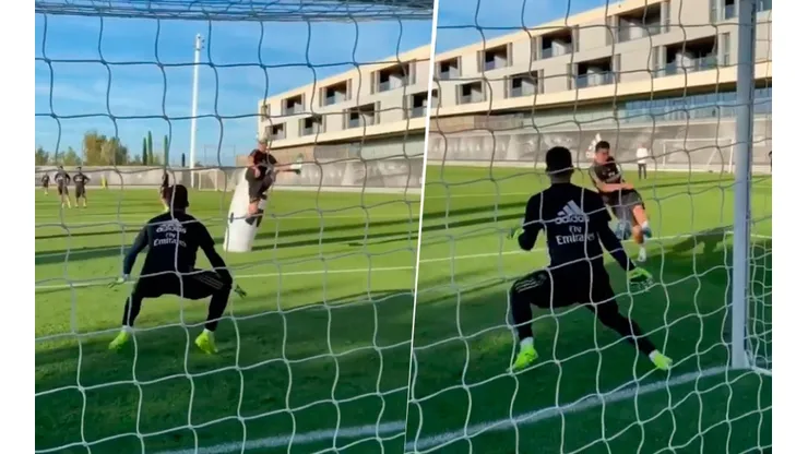 "Control y golazo al estilo James", el último video que subió Real Madrid a Instagram