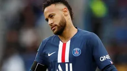 Neymar con la camiseta de Paris Saint-Germain.