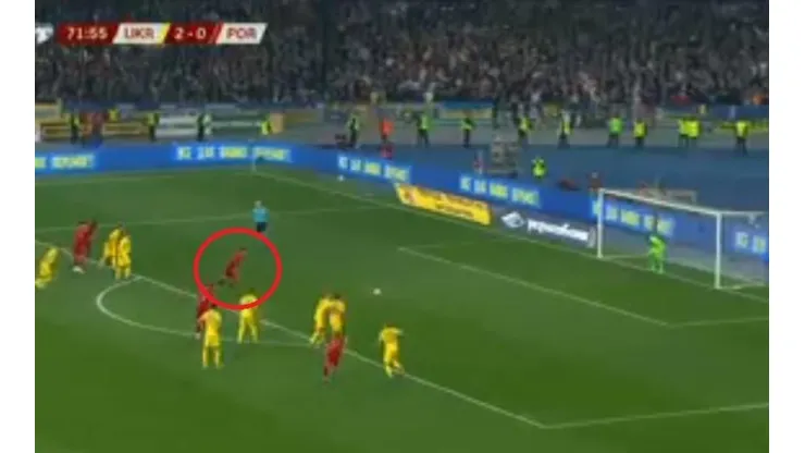 La ejecución de Cristiano Ronaldo.