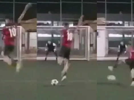 Quiso imitar al Pulguita Rodríguez y terminó haciendo un papelón