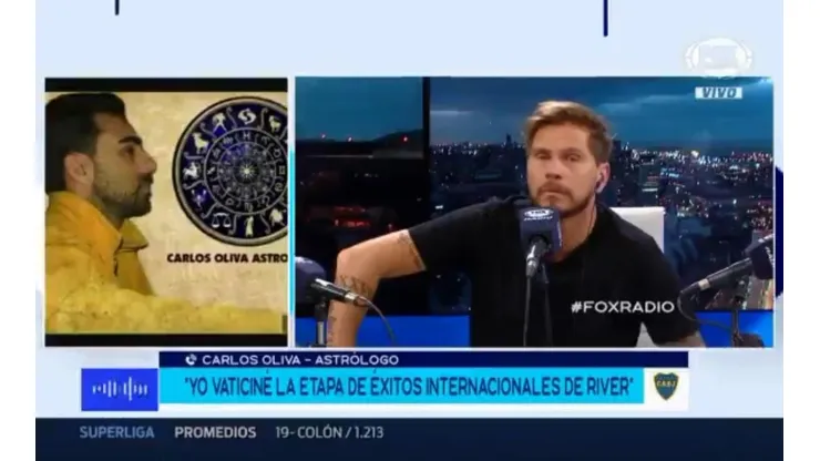 Carlos Oliva se encuentra trabajando en Boca.
