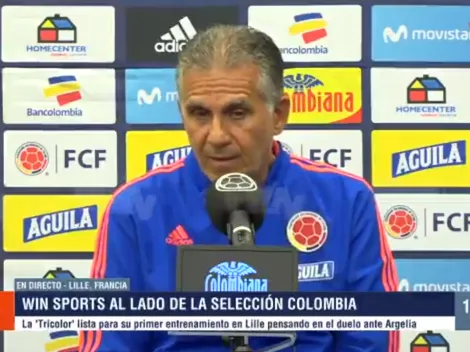 ¿Menospreció Queiroz a Camilo Vargas?: "Él no es mi dolor de cabeza"