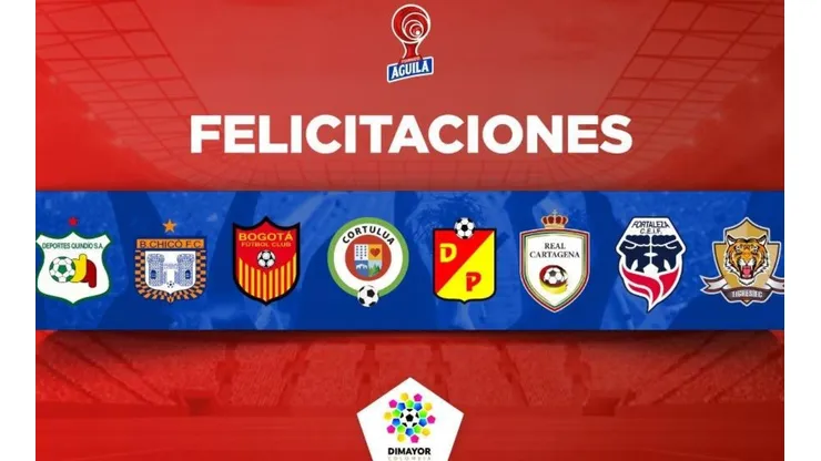 Clasificados Torneo Águila