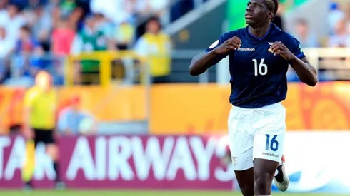 Sergio Quintero en el seleccionado ecuatoriano.
