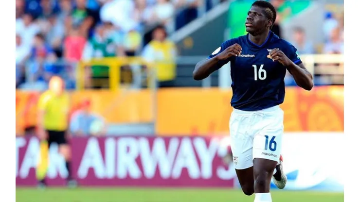 Sergio Quintero en el seleccionado ecuatoriano.