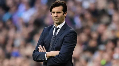 Santiago Solari en su etapa en Real Madrid.