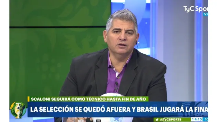 Más allá de los buenos rendimientos en Argentina, Farinella la pudrió: "No me gustan los cancheritos"