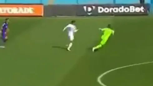 Butrón no recibió ningún tipo de amonestación por esta jugada.