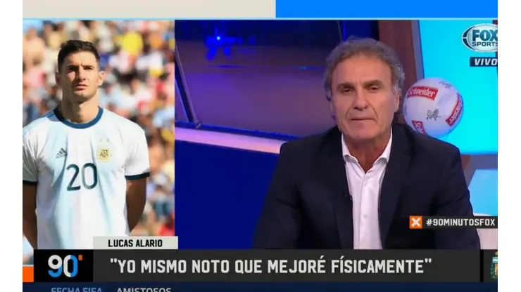 Alario tiró una frase que nos encantó a todos sobre lo que se siente jugar con la Selección Argentina