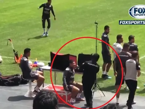 Flores para reír: el Oreja troleó a un asistente de la FPF en plena práctica