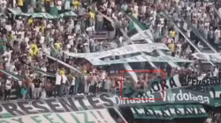 Video: 4 hinchas de Nacional cayeron al vacío en la tribuna sur del Atanasio Girardot