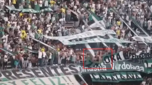Video: 4 hinchas de Nacional cayeron al vacío en la tribuna sur del Atanasio Girardot