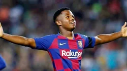 El Barcelona quiere blindar a Ansu Fati y le subiría la claúsula