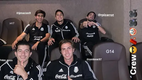 Parte del plantel del Tri fue a ver la película Joker