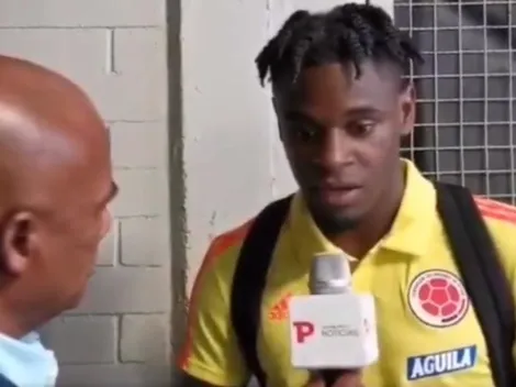 La única entrevista que dio Duván Zapata tras la lesión que lo sacó de la Sele