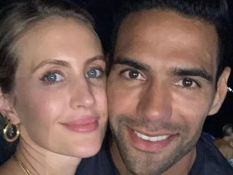 Nos morimos de amor: junto a su mujer, Falcao presentó en las redes a su nueva mascota