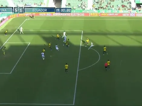 La joya de la Superliga Argentina: Domínguez la agarró genial y clavó un golazo para el 5-1