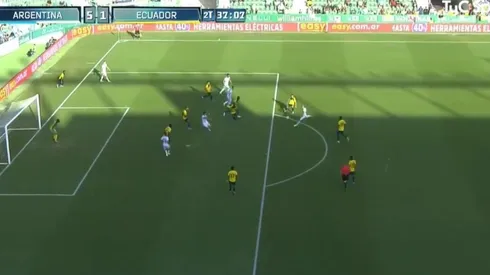 La joya de la Superliga Argentina: Domínguez la agarró genial y clavó un golazo para el 5-1