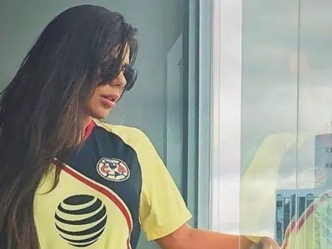 Suzy Cortez festejó los 103 años del América en redes sociales