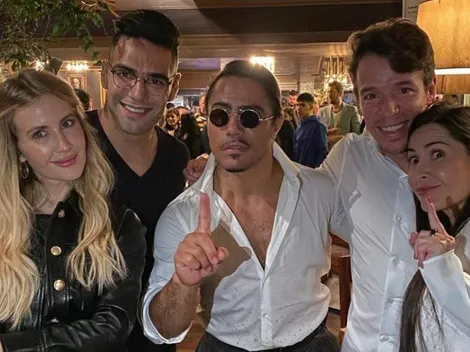 Falcao, de relax en Fecha FIFA y como anfitrión de Rigo Urán