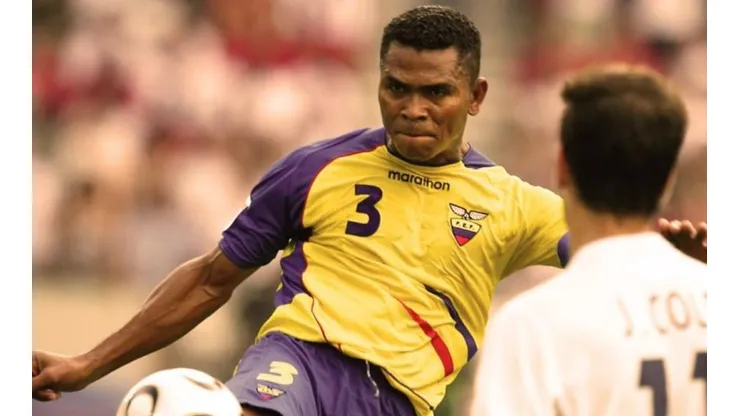 Iván Hurtado en la Selección Ecuador.