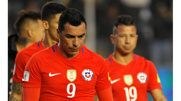 Foto de Esteban Paredes, jugador de Chile.