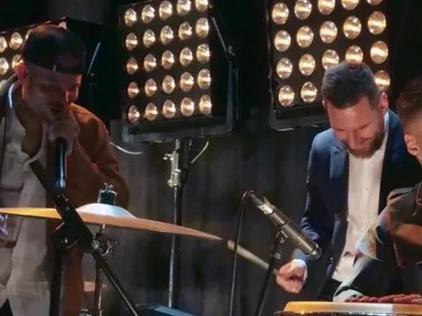 El fotón que subió Residente con Messi y Suárez: "Tengo banda nueva"