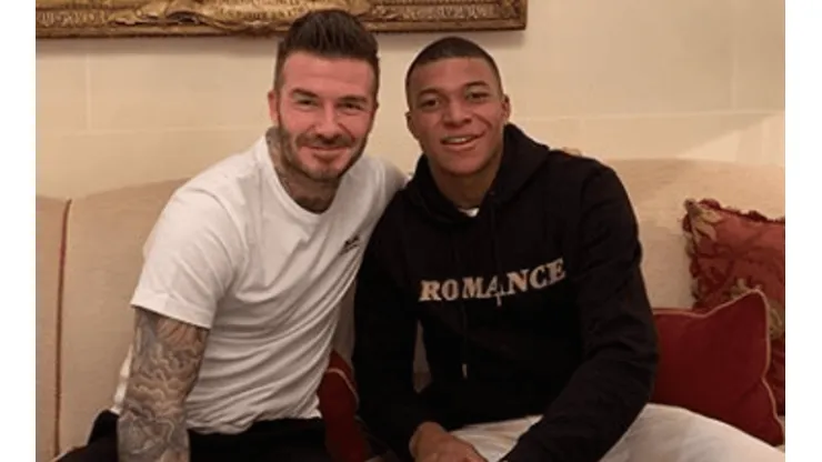 Beckham se volvió representante y quiere a Kylian Mbappé como cliente