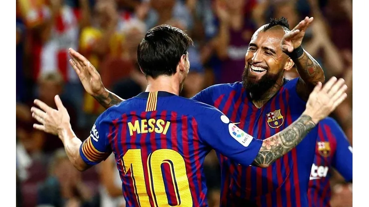 Arturo Vidal: "Leo es el número uno, el capitán del equipo"