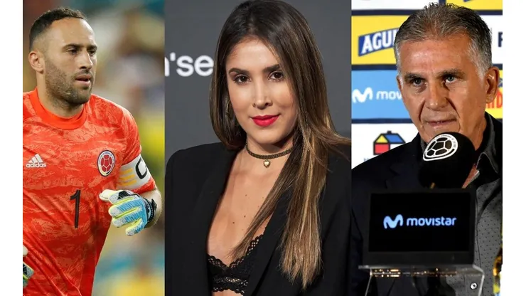 David Ospina, Daniela Ospina, Carlos Queiroz