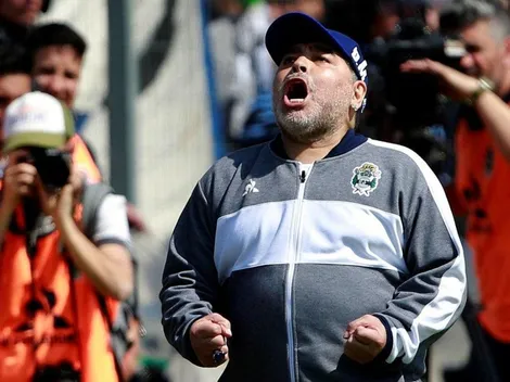 Sería hermoso: el "9" que tentó Maradona para ir a Gimnasia