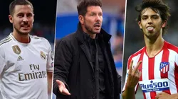 Simeone se defendió de las críticas comparando a João Félix con Hazard