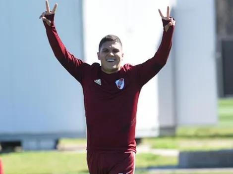 Llegó el día de la vuelta de Quintero y los hinchas de River están como locos