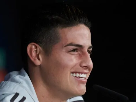 James una vez más no estuvo en el entrenamiento del Real Madrid