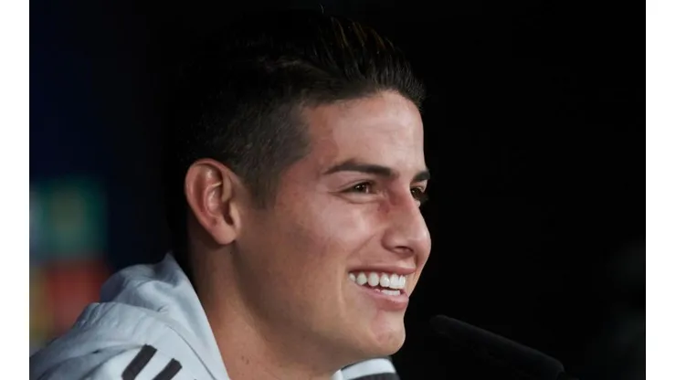 James una vez más no estuvo en el entrenamiento del Real Madrid