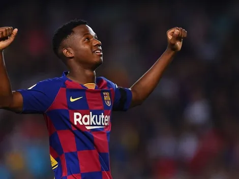 Crecimiento vertiginoso: Ansu Fati fue convocado por España Sub-21