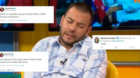 Trolleo monumental a Daniel Pérez en Twitter por intentar alabar a Teo y a Cano