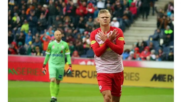 Erling Haland, el joven goleador noruego.
