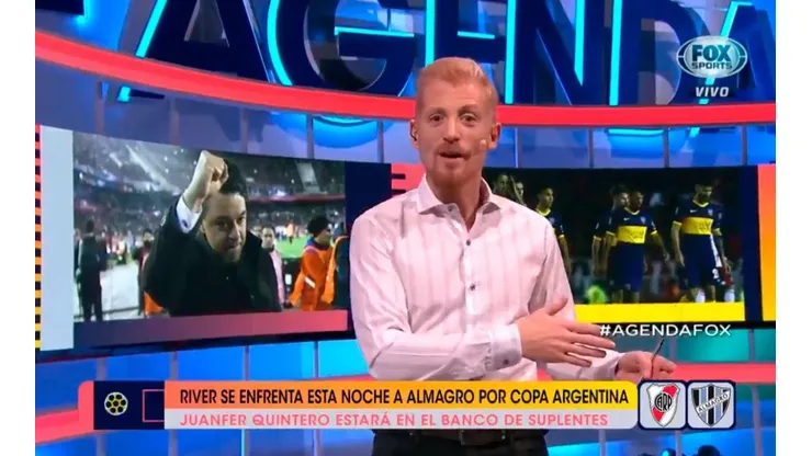 Liberman: "River tiene el plus que Boca dejó pasar con Almagro"