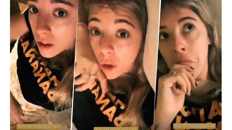 Nati Jota metió video en pijama para contar por qué es "media Ivana Nadal"