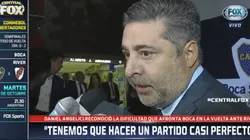 Angelici habló sobre la revancha contra River: "Tenemos que hacer un partido casi perfecto"