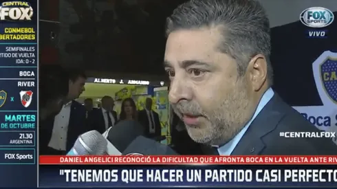 Angelici habló sobre la revancha contra River: "Tenemos que hacer un partido casi perfecto"