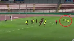 A dónde la puso: Golazo de Brayan Vera, de tiro libre, con la Selección Colombia sub 23