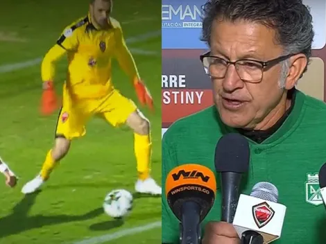Osorio explicó la ‘ciencia’ del gol que acabó en blooper para el triunfo de Nacional